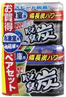 deodorized coal Esthe deodorizing charcoal pair set 140 g for refrigerator + 70 g for freezer (japapn)