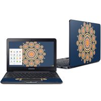 Mightyskins Skin Compatible with Samsung Chromebook 3 11.6" - Summer Mandala | Protective, Durable, and Unique Vinyl Decal Wrap Cover | Easy to Apply, Remove, and Change Styles | Made in The USA