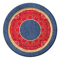 Club Pack of 96 Bandanarama Disposable Paper Party Lunch Plates 7"