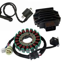 New Stator Regulator Rectifier & Ignition Coil For Replacing Yamaha Raptor 660 YFM660 2001-2005