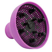 Travel Hair Dryer Diffuser Collapsible for Profession Blow Natural Wavy Fine Thick Hair; Fits Blow dryers with up to 2"Nozzle 2019-Purple