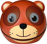 Zoo Tunes Compact Portable Bluetooth Stereo Speakers for MP3 Players, Tablets, Laptops etc. Teddy Bear