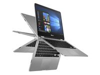 ASUS TP401MA-YS02 VivoBook Flip Thin 2-in-1 HD Touchscreen Laptop, Intel Celeron 2.6GHz Processor, 4GB RAM, 64GB EMMC, Windows 10 S, 14" (Renewed)