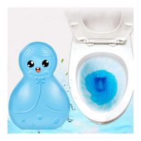 Coohole Automatic Toilet Bowl Cleaner Household Tank Cleaning System Toilet Deodorant Bleach and Bathroom Cleaners Blue Cleaning with Natural Plant Scent