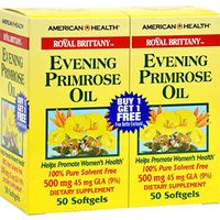 American Health Royal Brittany Evening Primrose Oil Twin Pack - 500 mg - 50+50 Softgels