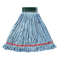 Rubbermaid Commercial Web Foot Shrinkless Wet Mop, Medium, Blue FGA25206BL00