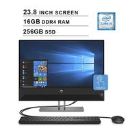 2019 HP Pavilion 24 23.8 Inch FHD All-in-One Desktop Computer (Intel 6-Core i5-9400T up to 3.4 GHz, 16GB RAM, 256GB PCIe SSD, Intel UHD Graphics 630, WiFi, Bluetooth, HDMI, Windows 10 Home)