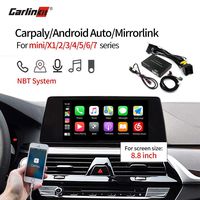 Carlinkit Carplay Android Auto Mirroring Box Interface for BMW Mini/X1/1/2/3/4/5/7 Series NBT/EVO/CIC System Original Factory Car Screen retrofit/suppport Rear Camera