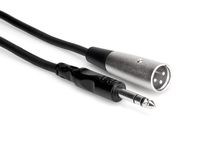 Hosa STX-110M 1/4" TRS to XLR3M Balanced Interconnect Cable, 10 Feet