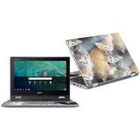 MightySkins Skin Compatible with Acer Chromebook Spin 11" CP311 - Kittens | Protective, Durable, and Unique Vinyl Decal wrap Cover | Easy to Apply, Remove, and Change Styles | Made in The USA
