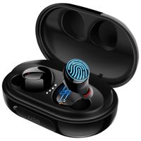 Wireless Earbuds Bluetooth 5.0 Touch Control True Wireless Earbuds with 3500mAh Charging Case 100H Playtime Stereo Hi-Fi Sound Waterproof IPX8 in-Ear Headphone Built-in Mic Earphones