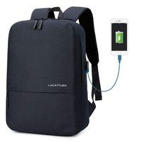 Student Backpack, Travel Laptop Backpack for Men Women Bookbag for Boys and Girsl-Black