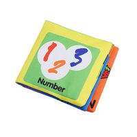 Meolin Soft Baby Book Early Education Toys Baby Shower Gift,digital,3.946.54in