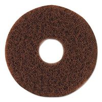 Oreck Orbiter Strip Pad, 12" dia, Brown 437049