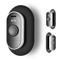 Arlo Doorbell Wall Plate, Aotnex Wall Mounting Plate Accessories for Arlo Audio Doorbell to Keep an Easy Installation and Clean Look (Black)