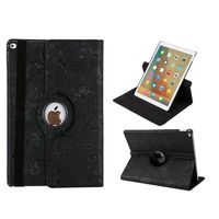 Protective Cover for iPad Air 2, PU Leather iPad Case,Sammid 360 Degrees Rotating Multi Function Screen Protective Case for 9.7 inch iPad Air 2 - Black