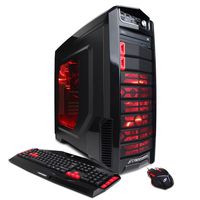 CYBERPOWERPC Gamer Xtreme GXi770 Gaming Desktop - Intel Core i5-6600K 3.5 GHz CPU, 8GB DDR4 RAM, AMD R7 250 2GB, 1TB HDD, 24X DVD+-RW, Win 10 Home