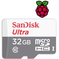 STEADYGAMER - 32GB Raspberry Pi Preloaded (RASPBIAN) SD Card | 3B+ (Plus), 3A+, 3B, 2, Zero Compatible with All Pi Models