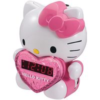 HELLO KITTY KT2064 AM/FM Projection Clock Radio electronic consumer
