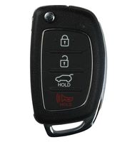 KAWIHEN Keyless Entry Remote Key Fob Shell Replacement for TQ8-RKE-4F16 95430-C1010 TQ8-RKE-3F04 95430-4Z100 TQ8-RKE-4F25 2014 2015 2016 2017 Hyundai Sonata Fe(Just a Case)