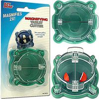 EZY DOSE Magnifying Pill Cutter: Easy to Use for Accurate Doseages