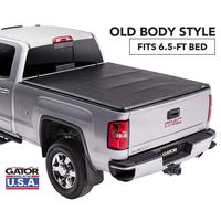 Gator ETX Soft Tri-Fold Truck Bed Tonneau Cover | 59110 | Chevy Silverado/GMC Sierra 6.5' bed, 2014-18, 2019 Limited/Legacy  | MADE IN THE USA
