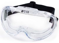 RK Safety RK-GG201 Heavy duty Industrial Protective Indirect Vent Wide-Vision Safety Goggles, Glasses | Crystal Clear, Anti-Fog Design, High Impact Resistance | Perfect Eye Protection for Any Project