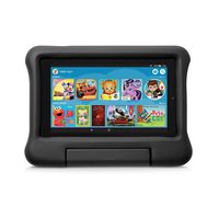 Kid-Proof Case for Fire 7 Tablet (Compatible with 9th Generation Tablet, 2019 Release), Black
