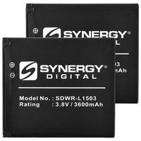 Novatel Wireless MIFI 6620 Wireless Router Battery Combo-Pack includes: 2 x SDWR-L1503 Batteries