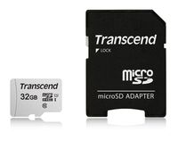 Transcend 32GB MicroSDXC/SDHC 300S Memory Card TS32GUSD300S-AE