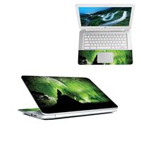 MightySkins Skin Compatible with HP Chromebook 14" (2018) - Howling Wolf | Protective, Durable, and Unique Vinyl Decal wrap Cover | Easy to Apply, Remove, and Change Styles | Made in The USA