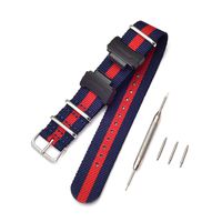 Kudden Watch Band Strap Connector Spring Bar Tool Kit Pin Buckled Nylon Wristwatch Bands Converter for Casio G-Shock