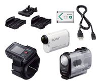 Sony HDR-AS200VR/W Action Cam + Live View Remote Kit