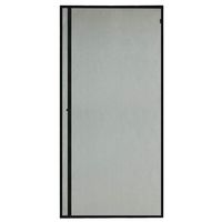 MAGZO Magnetic Screen Door 38x82in Entry Front Door Curtain, Upgrade Left Side Opening Door Mesh with Magnets-Black Fits Door Size up to 38"x82"