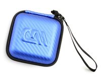 CASEMATIX Blue Carry Case Compatible with 2 Sphero Specdrum App Enabled Rings and USB Charging Cable, Includes Case Only