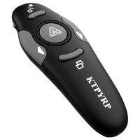 Pointer - Wireless Presenter - RF 2.4G Hz with USB Remote Control PPT Clicker for Powerpoint Presentation by KTPYRP