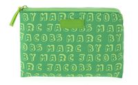 Marc Jacobs Dynamite Logo Mini Tablet Zip Case in Parakeet Green Multi