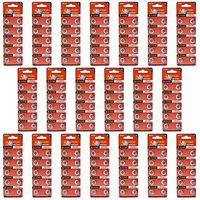 LU Hotsale TianQiu AG5/393A/L754 1.55V Alkaline Cell Button Battery - Silver (20 Packs / 200 PCS)