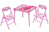 Universal DreamWorks Trolls Table and Chair Set (3 Piece)