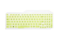 LEZE - Ultra Thin Keyboard Cover for Asus ROG Strix GL753 GL753VD GL753VE GL553 GL553VD GL553VE, ZX53VW Gaming Laptop - Green