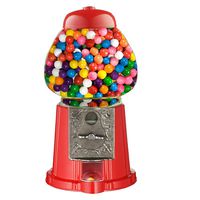 Kicko 8.5 Inch Gumball Machine - Classic Candy Dispenser - Perfect for Birthdays, Kiddie Parties, Christmas, Novelties, Kitchen Buffet, Party Favor and Supplies