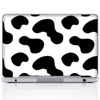 Meffort Inc 15 15.6 Inch Laptop Notebook Skin Sticker Cover Art Decal (Free Wrist pad) - Cow Prints