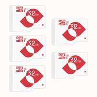 MENGMI Micro SD Card 32GB Class 10 U3 Gopro TF Card microSDHC Memory Card with SD Adapter for Nikon Camera,Tablet,Samsung Phone,DJI Drone - 5 Pack(U3 32GB)