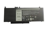 ZWXJ Laptop Battery Type G5M10 (7.4V 51Wh) for DELL Latitude 3160 E5450 E5550 E5250 Notebook 15.6" G5M10 8V5GX R9XM9 WYJC2 0WYJC2 1KY05