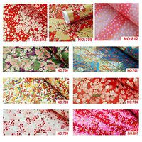 Katyshirt Japanese Kimono Gift Wrapping Paper 9 Sheets of 17 x 23 inch for Wedding,Birthdays, Valentines, Christmas,Baby Shower Gift Wrap,Mother Day (Pink)