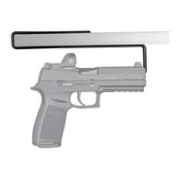 Gun Storage Solutions Carry Optic Handgun Hangers Pack of 2
