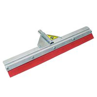 Midwest Rake 78129 24" Application Squeegee Frame with 1/8" Notched Red Rubber Blade, Threaded Handle Adapter