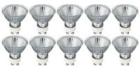 Pack of 10 Bulbs 35 Watt GU10 Halogen Bulb 120 Volt GU10 Halogen Light Bulb