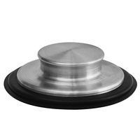 3 3/8 inch (8.57Cm) - Kitchen Sink Stopper Stainless Steel Garbage Disposal Plug Fits Standard Kitchen Drain size of 3 ½ Inch (3.5 Inch) Diameter