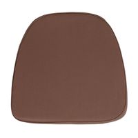 Offex Living Room Soft Brown Fabric Chiavari Chair Cushion (OFX-330905-FF)